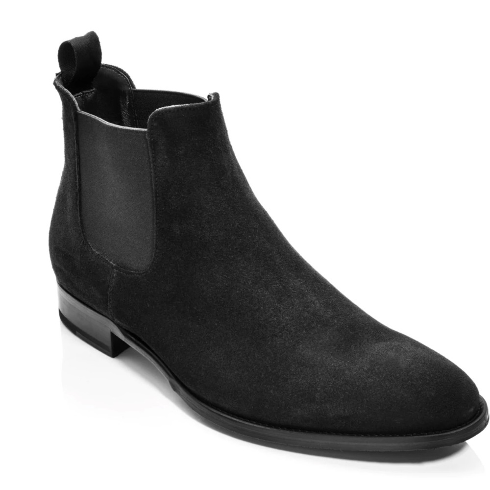 To Boot New York Suede Shelby Boots black